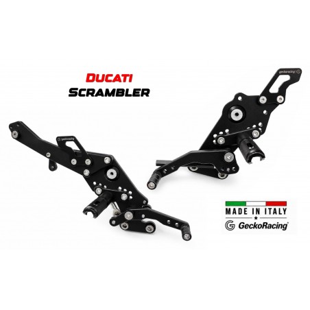 Pedane arretrate regolabili Ducati Scrambler