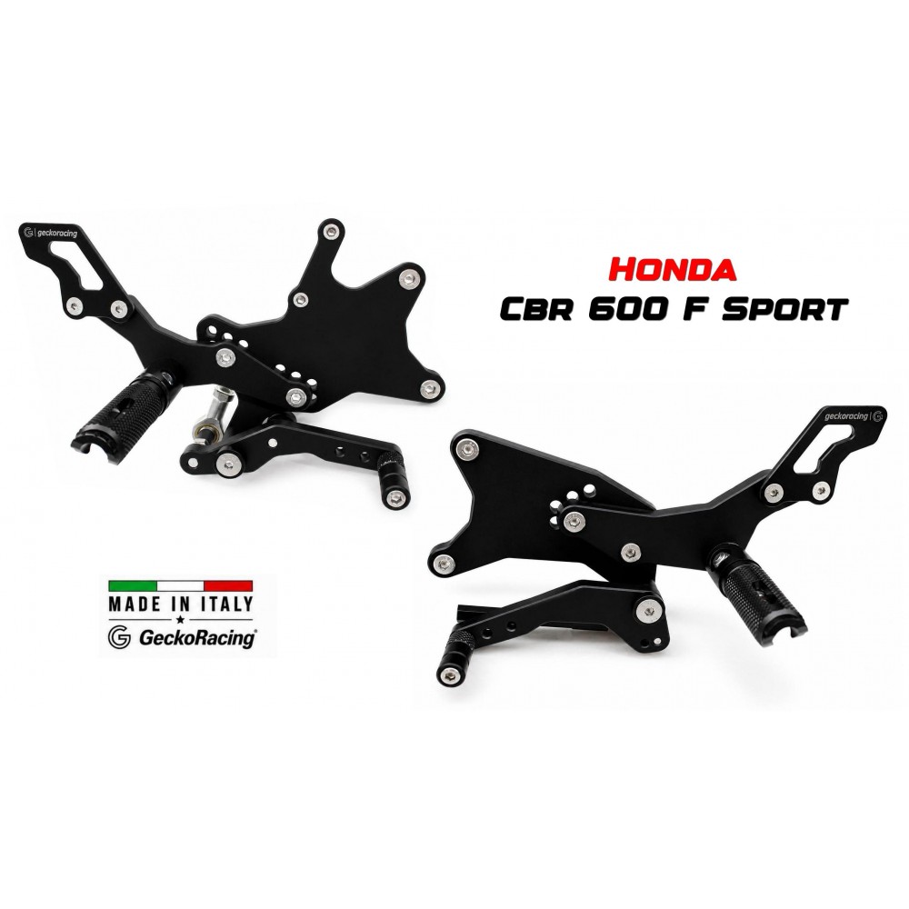 Pedane arretrate regolabili Honda CBR 600 F Sport