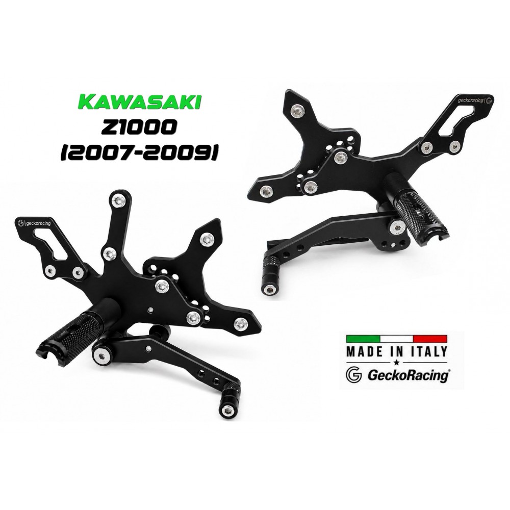 Pedane arretrate regolabili Kawasaki Z1000
