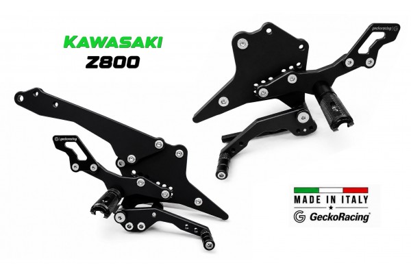 Pedane arretrate regolabili Kawasaki Z800