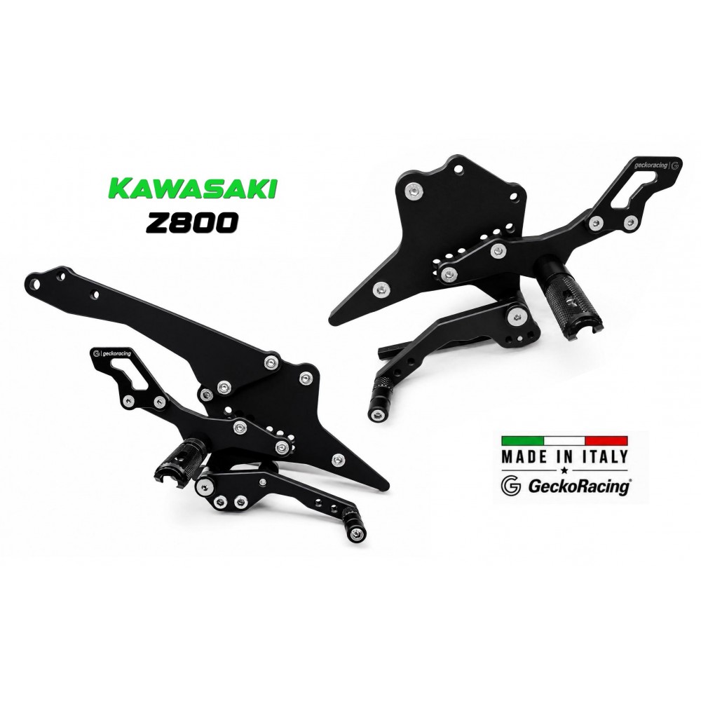 Pedane arretrate regolabili Kawasaki Z800