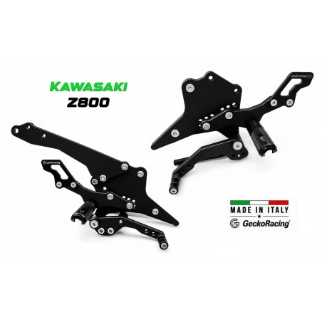 Pedane arretrate regolabili Kawasaki Z800