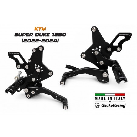 Pedane arretrate regolabili Ktm Super Duke 1290