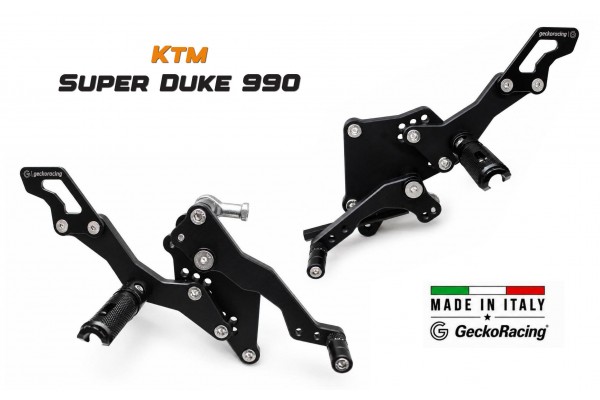 Pedane arretrate regolabili Ktm Super Duke 990