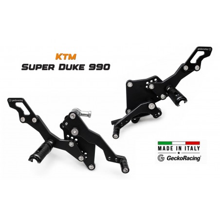 Pedane arretrate regolabili Ktm Super Duke 990