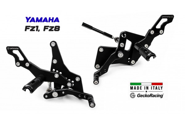 Pedane arretrate regolabili Yamaha Fz1, Fz8