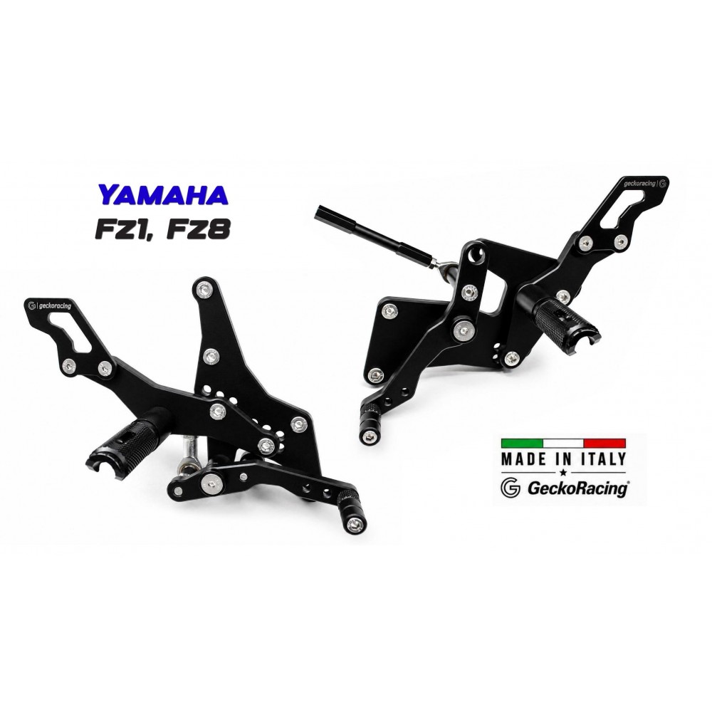 Pedane arretrate regolabili Yamaha Fz1, Fz8
