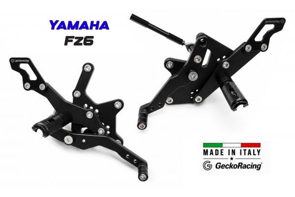 Pedane arretrate regolabili Yamaha Fz6