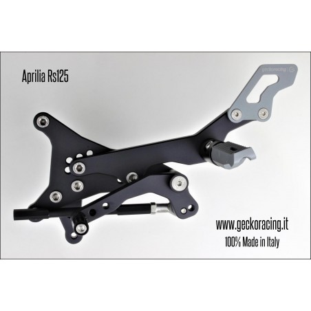 Rearsets Adjustable Aprilia Rs 125 gear