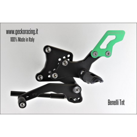 Rearsets Adjustable Benelli Tnt gear