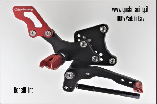 Rearsets Adjustable Benelli Tnt brake