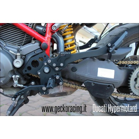 Accessories Rearsets Ducati Hypermotard 620 796 1000 1100