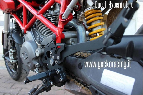 Rearsets Adjustable Ducati Hypermotard 620