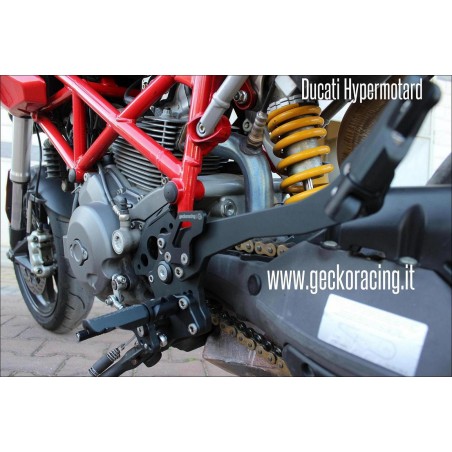 Rearsets Adjustable Ducati Hypermotard 620