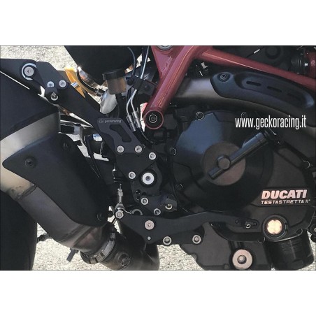 Rearsets GeckoRacing Ducati Hypermotard 821, 939