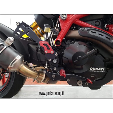 Pedane regolabili ricambi Ducati Hypermotard 821, 939