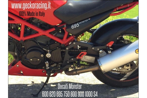 Rearsets Pegs Ducati Monster 600 620 695 750 800 900 1000