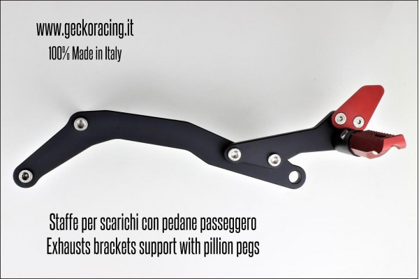 Pillion Pegs Ducati Monster 600 620 695 750 800 900 1000