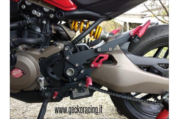 Spare Parts Rearsets Ducati Monster 821, 1200