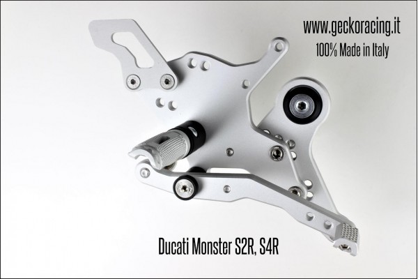 Pedane arretrate regolabili Ducati Monster S2R, S4R Freno
