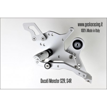 Rearsets Adjustable Ducati Monster S2R, S4R Brake