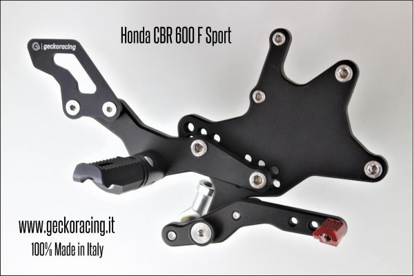 Pedane arretrate regolabili Honda CBR 600 F Sport Freno