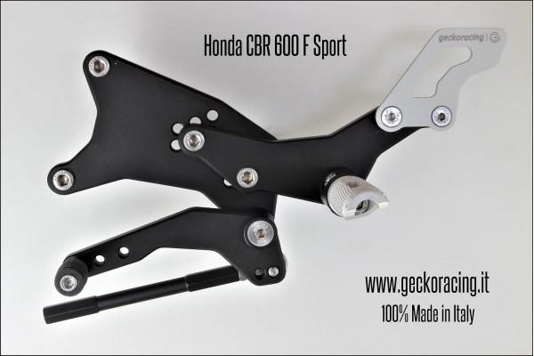 Pedane arretrate regolabili Honda CBR 600 F Sport Cambio
