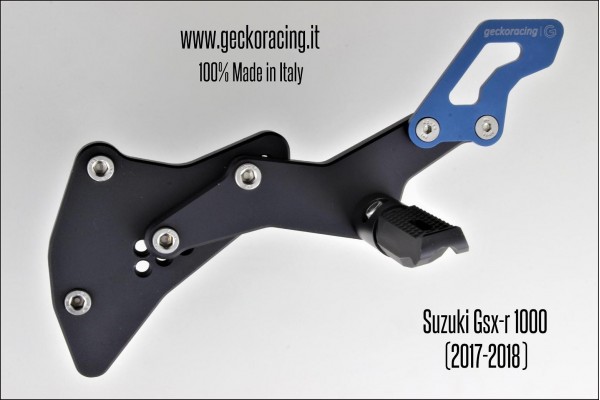 Pedane arretrate regolabili Suzuki Gsx-R 1000 R Cambio