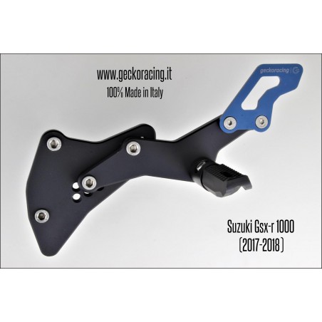 Pedane arretrate regolabili Suzuki Gsx-R 1000 R Cambio