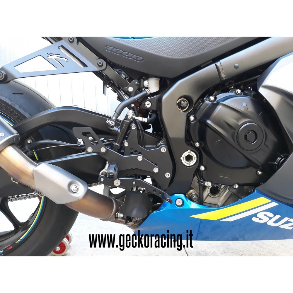 Rearsets Adjustable Suzuki GsxR 1000 R (20172020)