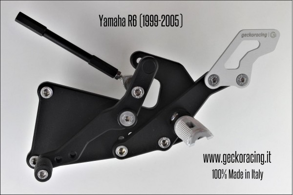 Rearsets Adjustable Yamaha R6 Gear