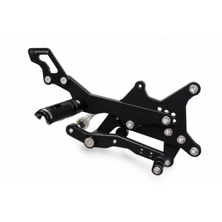 Pedane arretrate regolabili per Aprilia Rs 125