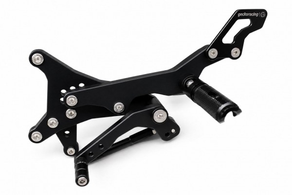 Pedane arretrate regolabili per Aprilia Rs 125