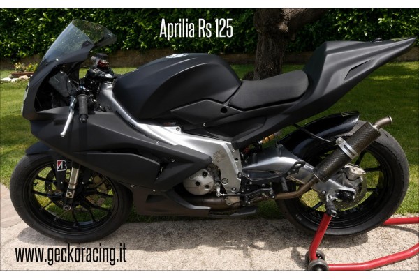 Pedane arretrate regolabili per Aprilia Rs 125