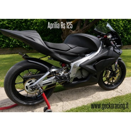 Pedane arretrate regolabili per Aprilia Rs 125
