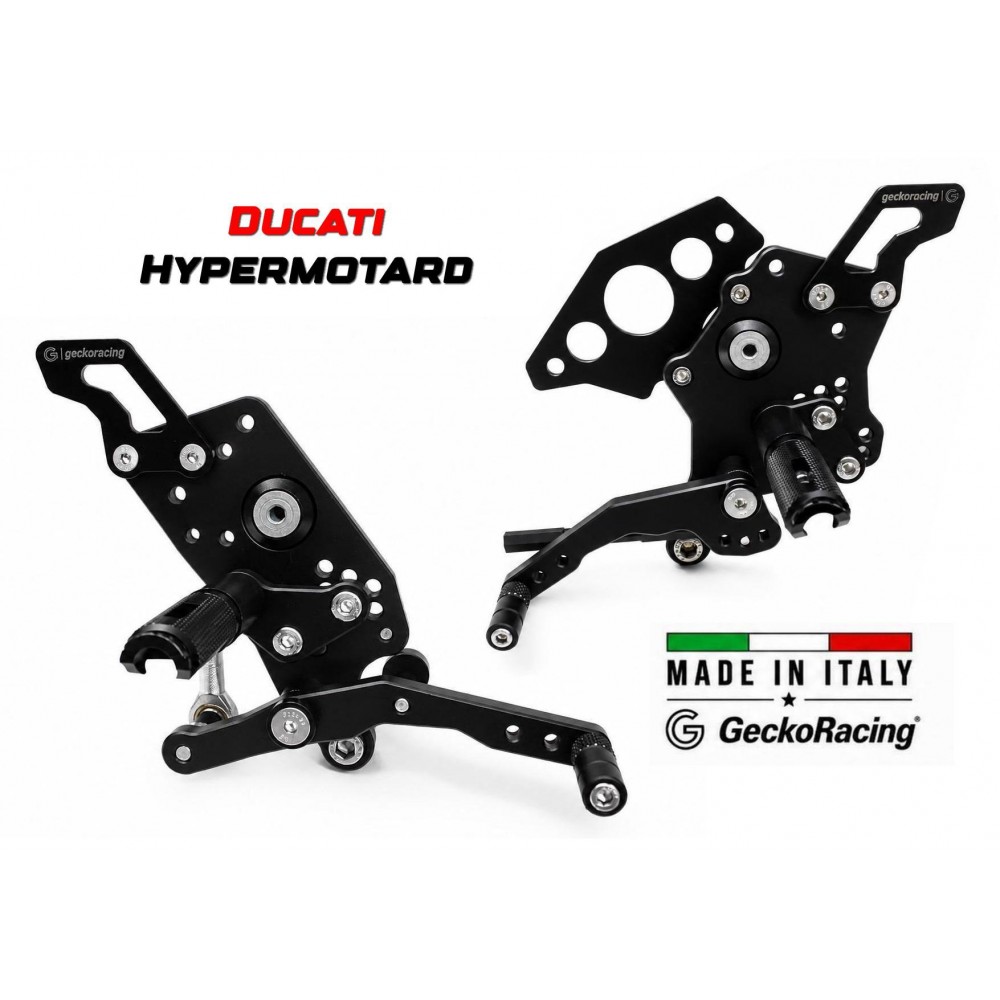 pedane arretrate ducati hypermotard
