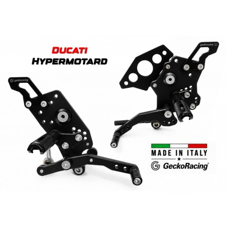 pedane arretrate ducati hypermotard