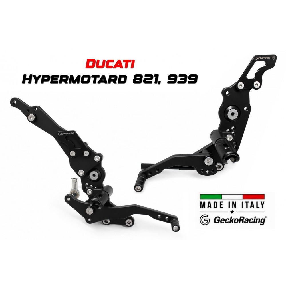pedane arretrate ducati hypermotard 821 939