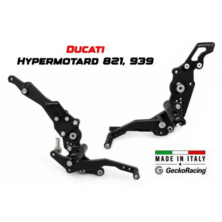 pedane arretrate ducati hypermotard 821 939