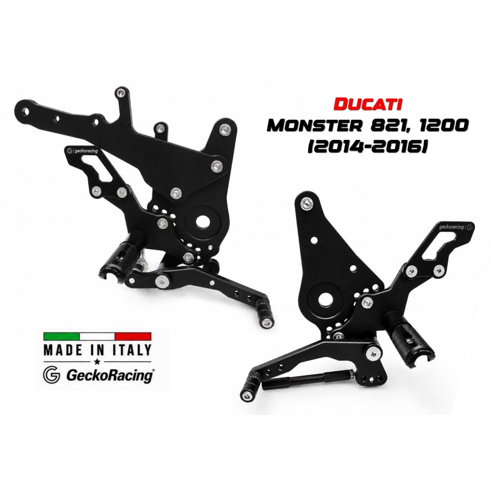 pedane arretrate ducati monster 821