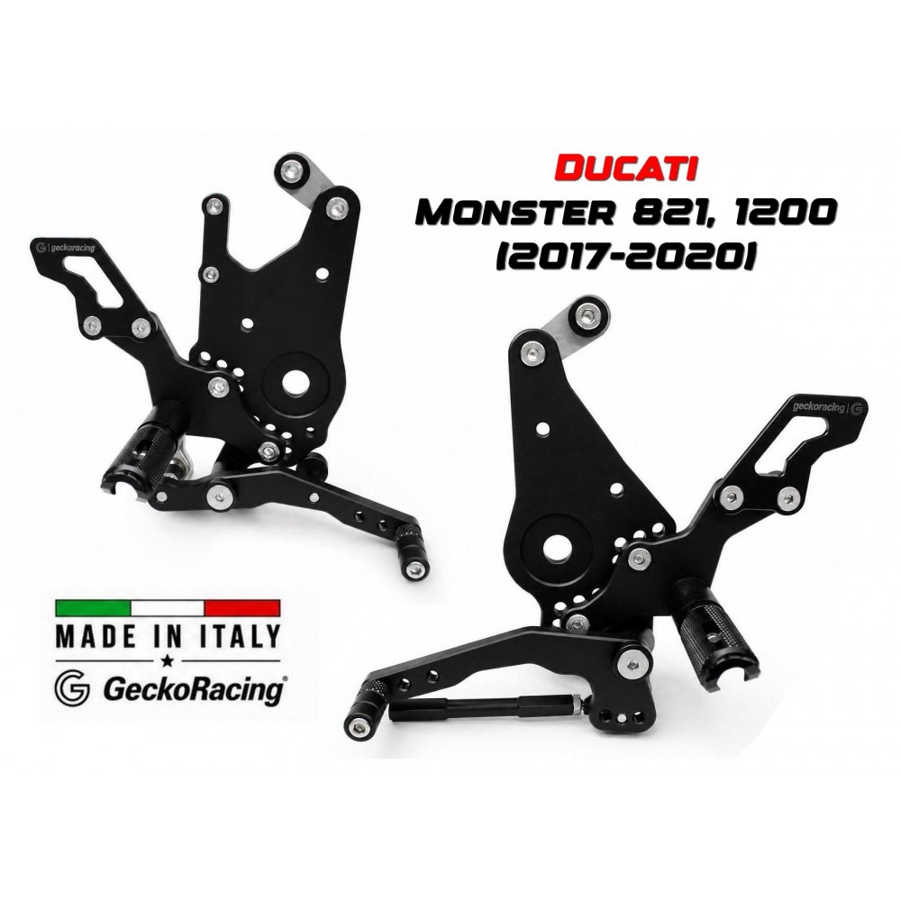pedane arretrate ducati monster 1200