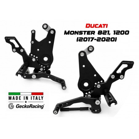 pedane arretrate ducati monster 1200