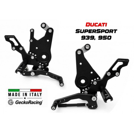 Pedane arretrate regolabili Ducati SuperSport 939, 950