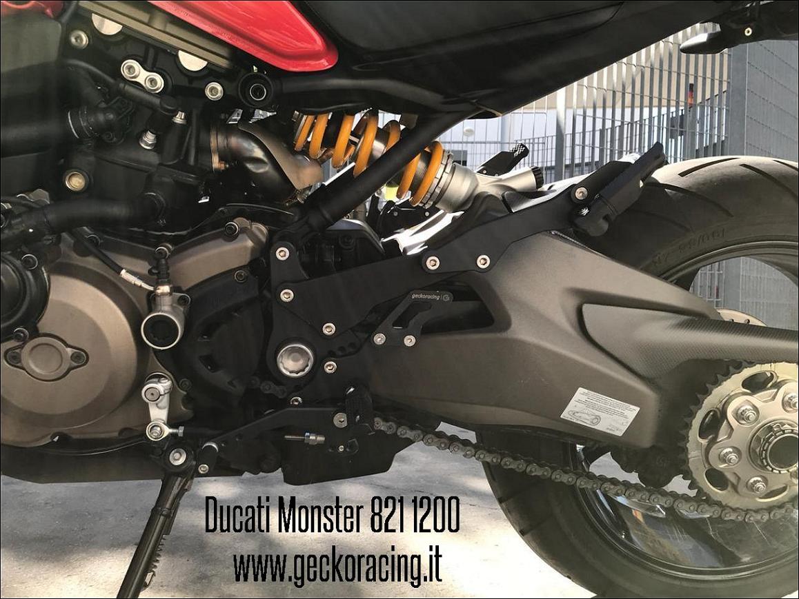 Pedane Ducati Monster 821 1200