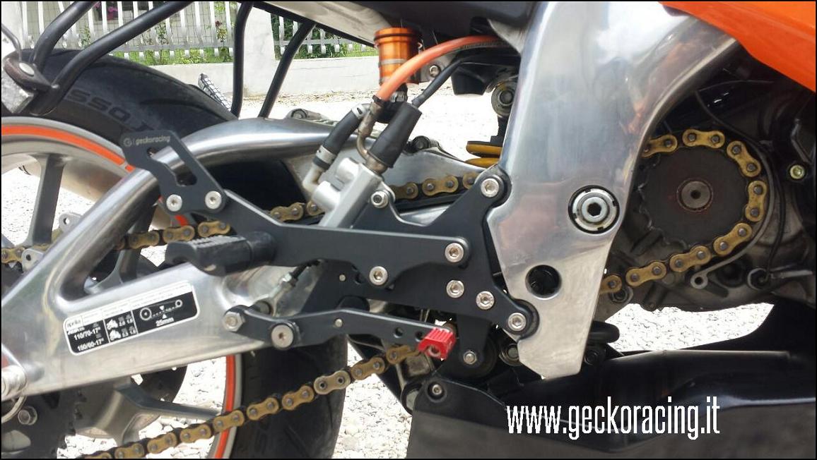 Rearsets Aprilia Rs 125