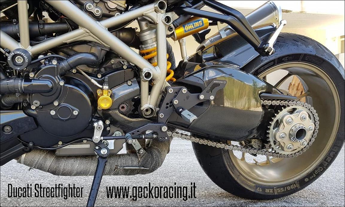 Rearsets Ducati Streetfighter